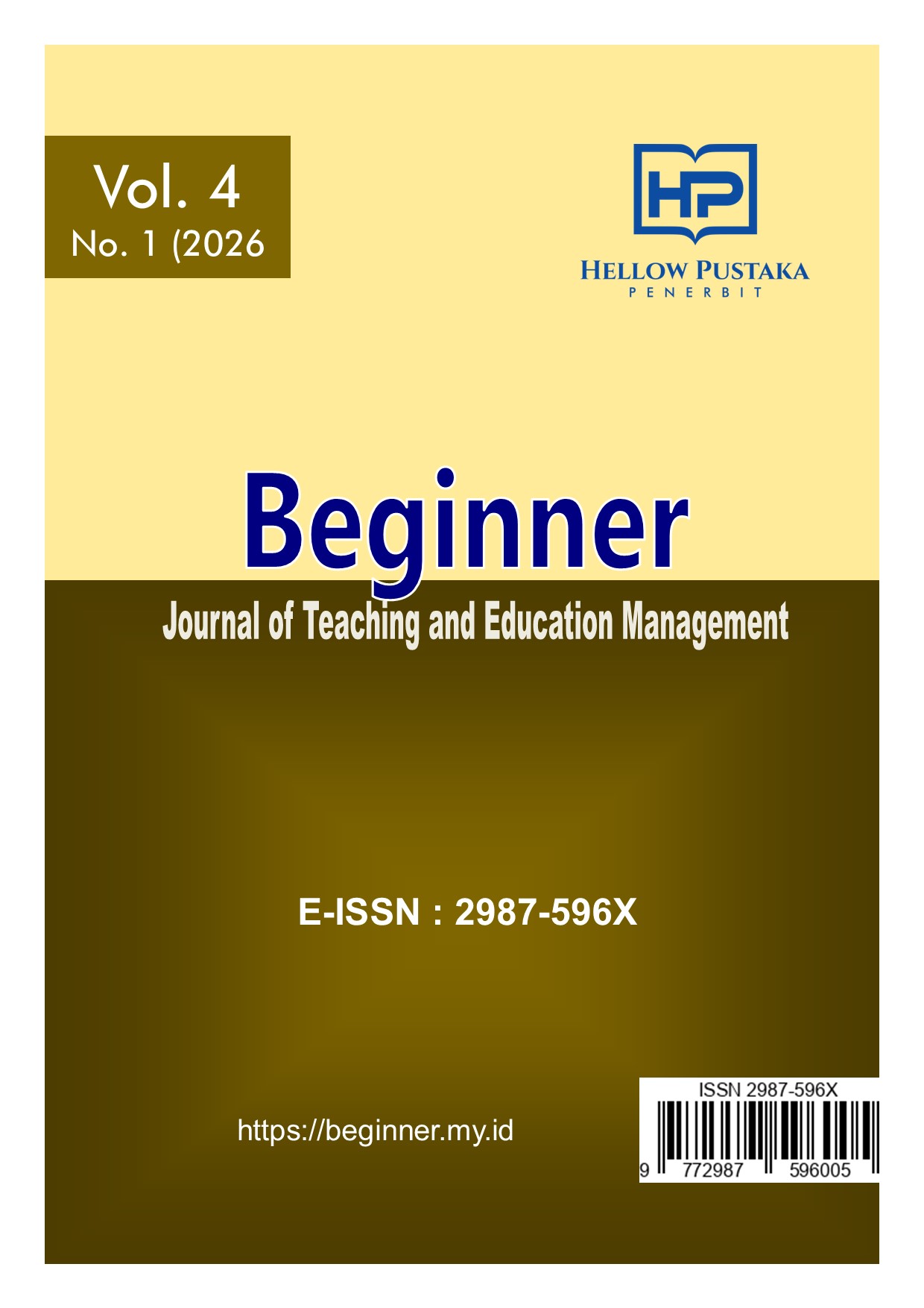 					View Vol. 4 No. 1 (2026): Integrative Local wisdom in Teaching and Education Management
				